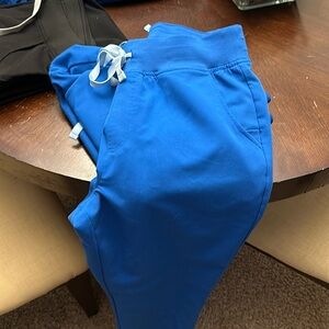 Royal Blue Fig Scrub Bottoms
